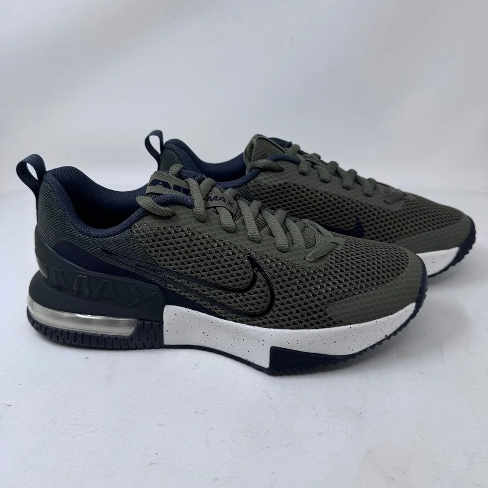 Nike Air Max Alpha Trainer 6 Medium Olive Black Sneakers FQ1833-200 Mens Sz 8